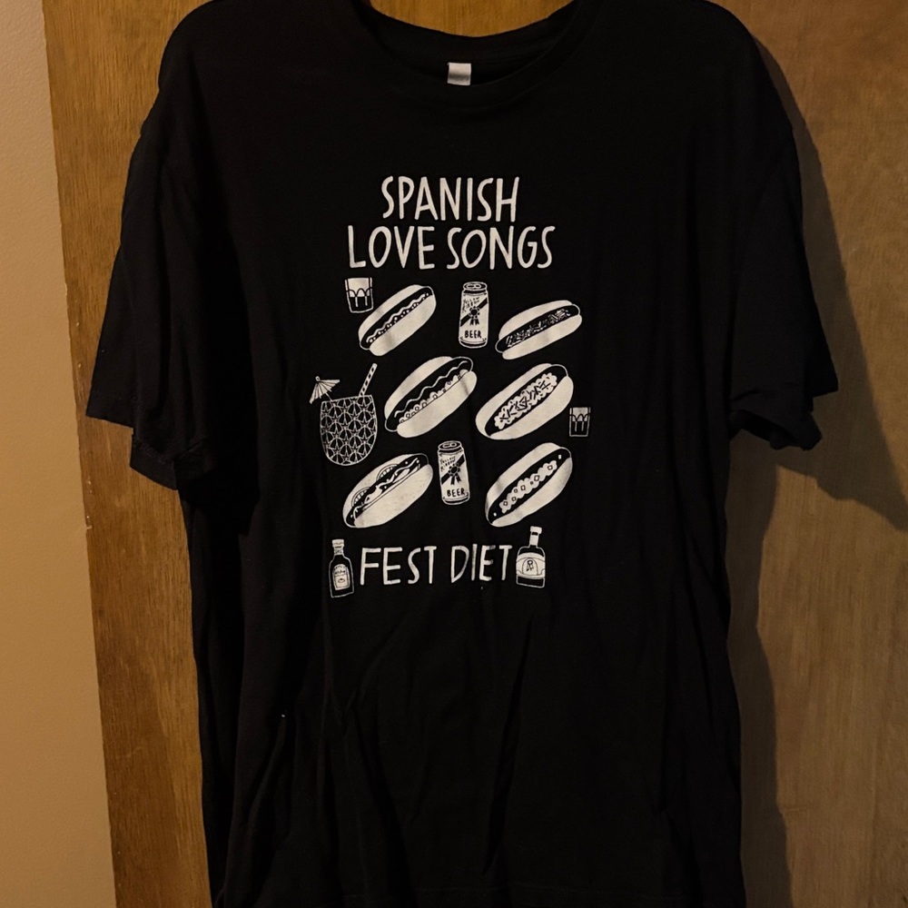 Spanish Love Songs “Fest Diet” t shirt
